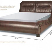 Кровать интерьерная NAOMI 1600*2000