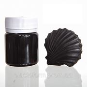 Краситель для силикона и полиэфирных смол черный 20 г(пастообразный) фото