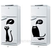 Наклейки на холодильник, стикеры Коты фото
