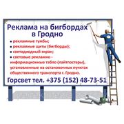 Реклама на бигбордах в Гродно фото