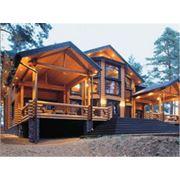 Строительство домов из дерева дома из оцилиндрованного бруса фото