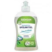 Средство-концентрат Sodasan органическое жидкое Sensitive для мытья посуды, для чувствительной кожи фото