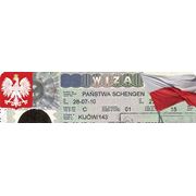 Шенгенские визы - Виза в Польшу фотография