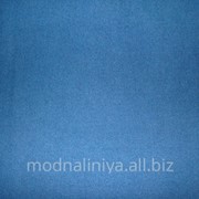 Ткань пальтовая кашемир двухсторонняя (темно-синий/светло-синий)