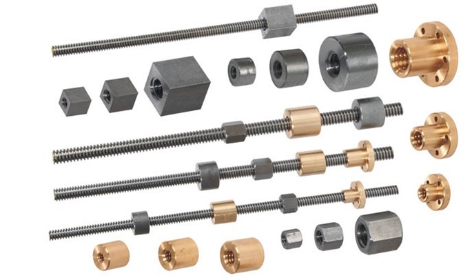 Различные типы ходовых гаек