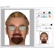 Система для составления субъективного 3D-портрета разыскиваемого лица ПАПИЛОН КLIM-3D фото