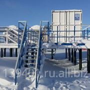 Мобильный комплекс оборудования для очистки воды в контейнерном исполнении фото