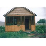 Строительство коттеджей дачные  летние садовые деревянные сборно-щитовые домики домики из профильного бруса брусовые дома