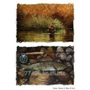 Декупажная карта ДБ Рыбалка фото