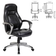 Кресло офисное BRABIX PREMIUM “Turbo EX-569“, экокожа, спортивный дизайн, черное, 531014 фотография