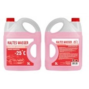 Незамерзающая жидкость “Kaltes Wasser“ -25 5L, pink фото