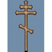 Крест ритуальный фото