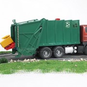 Мусоровоз Scania R-Series мусоросборщик - зеленый 03561 фото