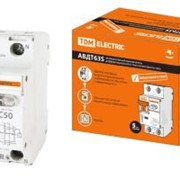 Автоматический Выключатель Дифференциального тока селективного типа АВДТ 63S 2P (1P+N) C50 100мА 6кА АС SQ0202-0040 TDM фото