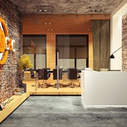 Разработка дизайн проекта интерьеров офисного помещения фото