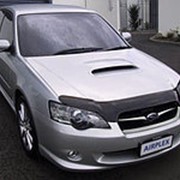 Дефлектор капота Subaru Legacy/Outback 2004-2006 фото