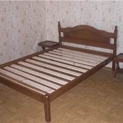 Кровати двуспальные из массива сосны