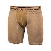 Компрессионные шорты APOLLO Pentagon, цвет Coyote