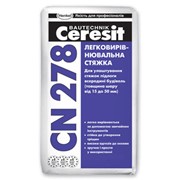 Легковыравнивающаяся стяжка Ceresit CN 278