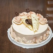 Медовый торт с крем-брюле, торты медовые фотография
