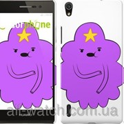 Чехол на Huawei Ascend P7 Принцесса Пупырка. Adventure Time. Lumpy Space Princess v2 “1221c-49“ фото