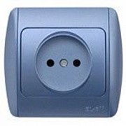 Розетка ZIRVE SL-M-синяя со вставкой 501-1212-215Y фото