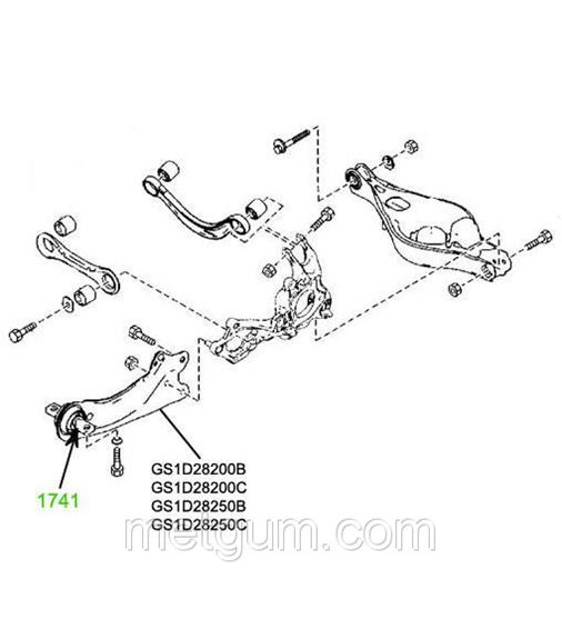 Передняя подвеска мазда 6 gh схема