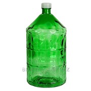 Бутыль 22 литра зелёный для вина Гроздь