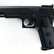 Пистолет пневм. Stalker S1911T (аналог "Colt 1911") к.4,5мм, пластик, 120 м/с, черный, +250шар.(12 шт./ уп.)