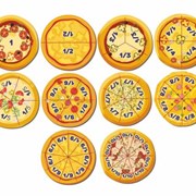 Развивающая игра Дроби-пицца фотография