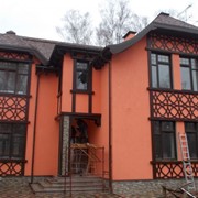 Оформление фасадов зданий в Лабинске фото
