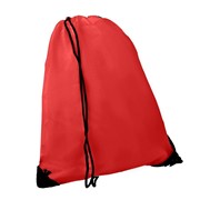 Рюкзак “Promo“; красный; 33х38,5х1см; полиэстер; шелкография фото