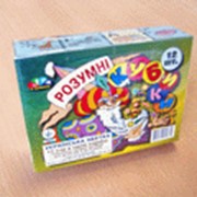 Кубиков Украинский алфавит + 12 игр Набор