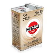 Синтетическое масло MITASU MOTOR OIL SM 5W-30 100% Synthetic / емкость: 4л. фото