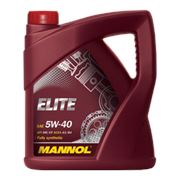 Моторное масло MANNOL ELITE (SAE 5W-40 API SM/CF) 4л. фото