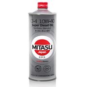 Полусинтетическое дизельное масло масло MITASU SUPER DIESEL CI-4 10W-40 Synthetic Blended / емкость: 41л. фотография