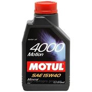 Масло моторное MOTUL 4000 Motion 15W-40 1 литр фотография