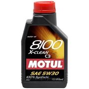 Масло моторное MOTUL 8100 X-clean 5W-30 1 литр фотография