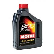 Моторное масло MOTUL 8100 X-cess 5w40 , 2 л. синтетика фото