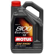 Синтетическое моторное масло Motul 8100 X-clean 5W-30 - C3 5л (1л) фото