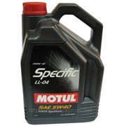 Моторное масло MOTUL SPECIFIC LL-04 5w40 , 5 л. синтетика фото