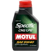 Масло MOTUL SPECIFIC CNG/LPG SAE 5W40 (1L) фото