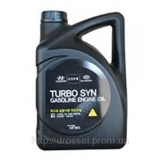 Оригинальное моторное масло Kia / Hyundai Turbo SYN Gasoline 5w30 SM 4л (1л) 05100-00441 (05100-00141) фото