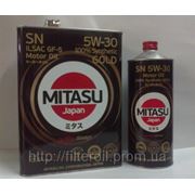 Масло моторное Mitasu Gold SN 5W-30 1лит. (банка) фото
