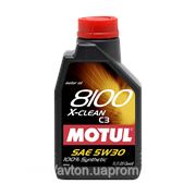 Моторное масло MOTUL 8100 X-clean 5w30 , 1 л. синтетика фото
