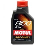 Моторное масло MOTUL 8100 X-lite 0w30 , 1 л. синтетика фото