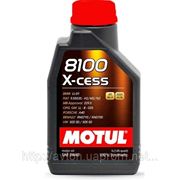 Моторное масло MOTUL 8100 X-cess 5w40 , 1 л. синтетика фото