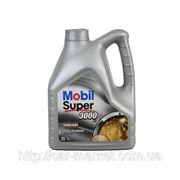 Моторное масло Mobil 5W40 4л Super 3000 фотография