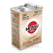 Синтетическое моторное масло Mitasu MOTOR OIL SM 5W-50 (MJ-113) 4л (1л, 20л) фотография