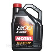 Синтетическое моторное масло Motul 8100 X-cess 5W-40 5л (1л, 2л) фотография
